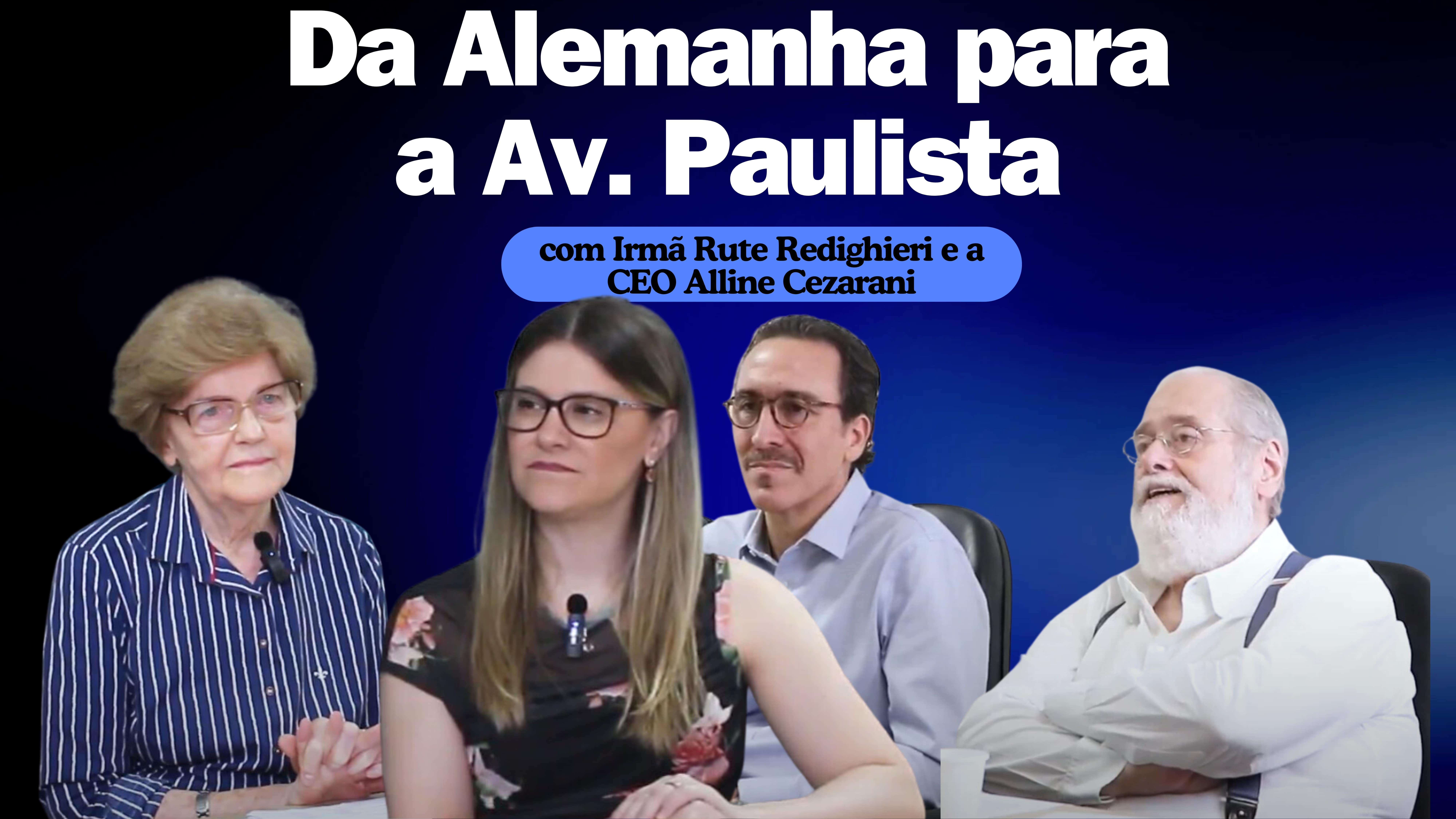 Irmã Rute Regighieri e a Alline Cezarani CEO da Rede Santa Catarina retratam a saga de grandes mulheres que marcaram a saúde